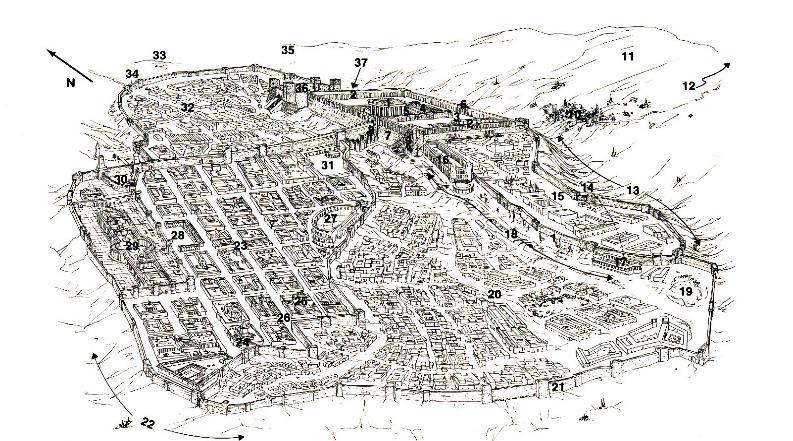 A map of a city Description automatically generated