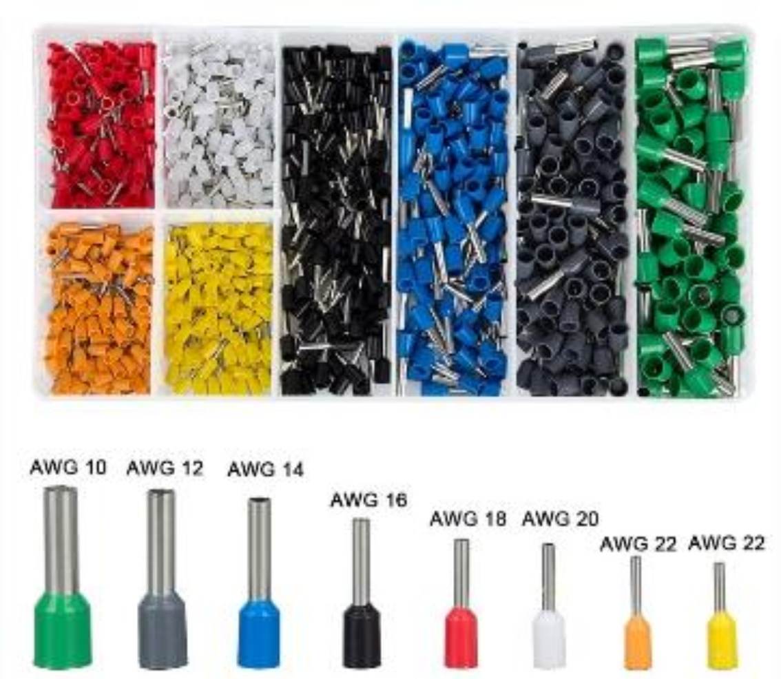 Image result for ferrule to wire size