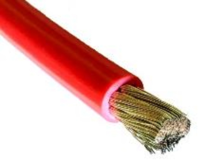 Marine Grade Tinned Battery Cable 2 AWG ( Size 2 Gauge ) Red - Copper  Flexible Stranded